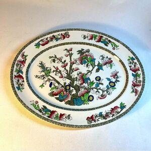 Indian Tree (Green Key, Cream-Off White)
by JOHNSON BROTHERS
Length: 14 1/8 in